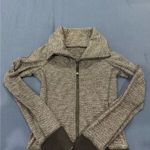 Lululemon Black & White  Zip-Up Jacket